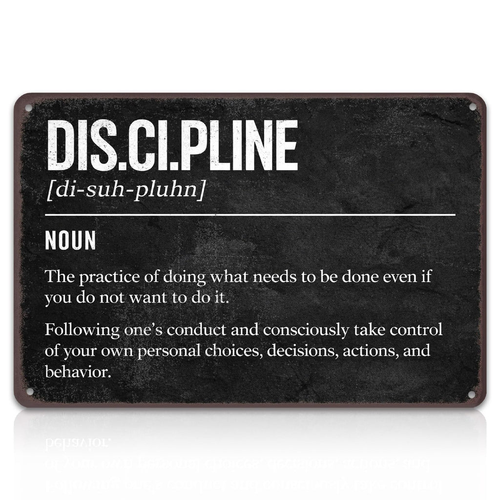 Difference Maker Metal Sign – 8x12 Inch Inspirational Wall Decor for Office & Classroom, Motivational Quote Tin Sign Appreciation Gift for Teacher, Coach, Manager
