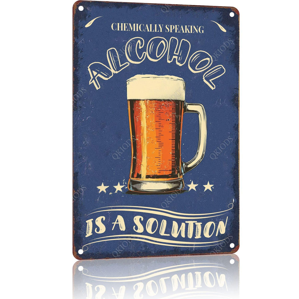 Metal Sign I Hate My Job Oh Please Funny Toilet Retro Tin Sign Bathroom Wall Art Home Décor, 12x8inch