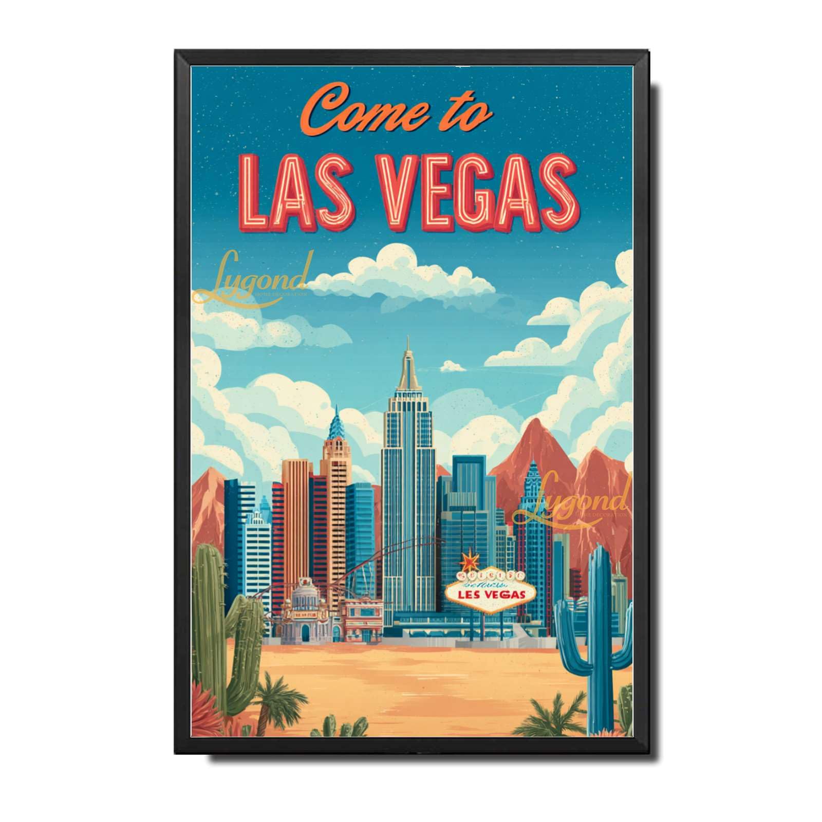 Lygond Metal Sign Tin Sign Vintage Wall Art Come to Chicago Travel Greenhouse Decor for Gift 8×12 Inches