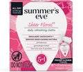 Summer's Eve Amber Nights Feminine Wipes, with Gentle pH-Balanced Formula Designed to Remove Odor, Individually Wrapped Wipes, 12 Count