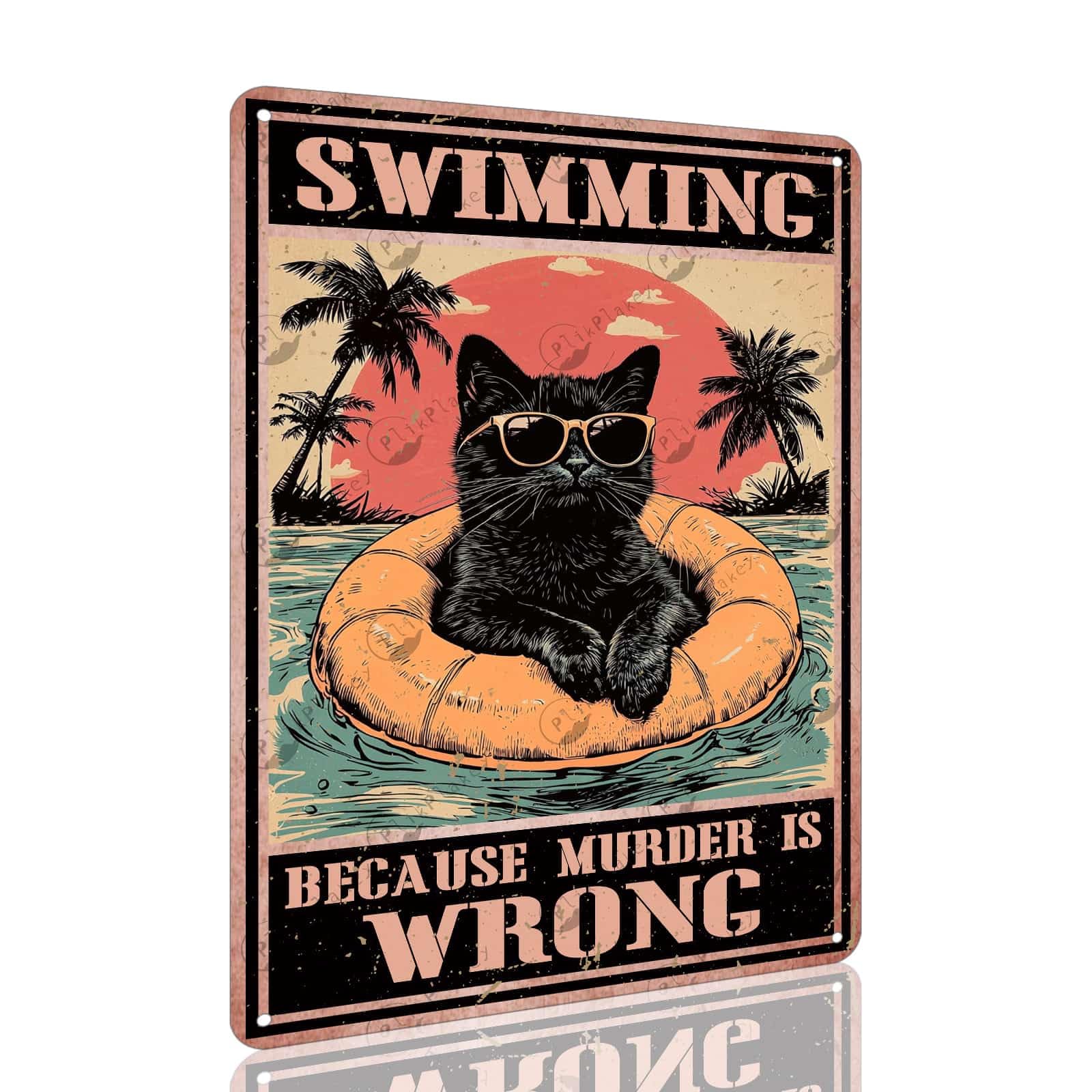 Vintage Sea Turtle Metal Sign Get Naked Unless You Are Just Visiting Don'T Make It Weird Fun Wall Decor for Home Beach Theme Bathroom Parlor Tin Plaque 12x8 Inch