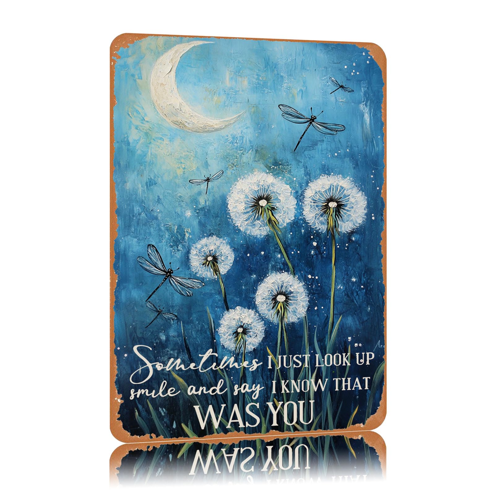 Metal Signs Enjoy The Little Things Vintage Signs Retro Aluminum Metal Tin Sign for Home Office Kitchen Bar Cafe Garden Wall Decor 12x8 Inch