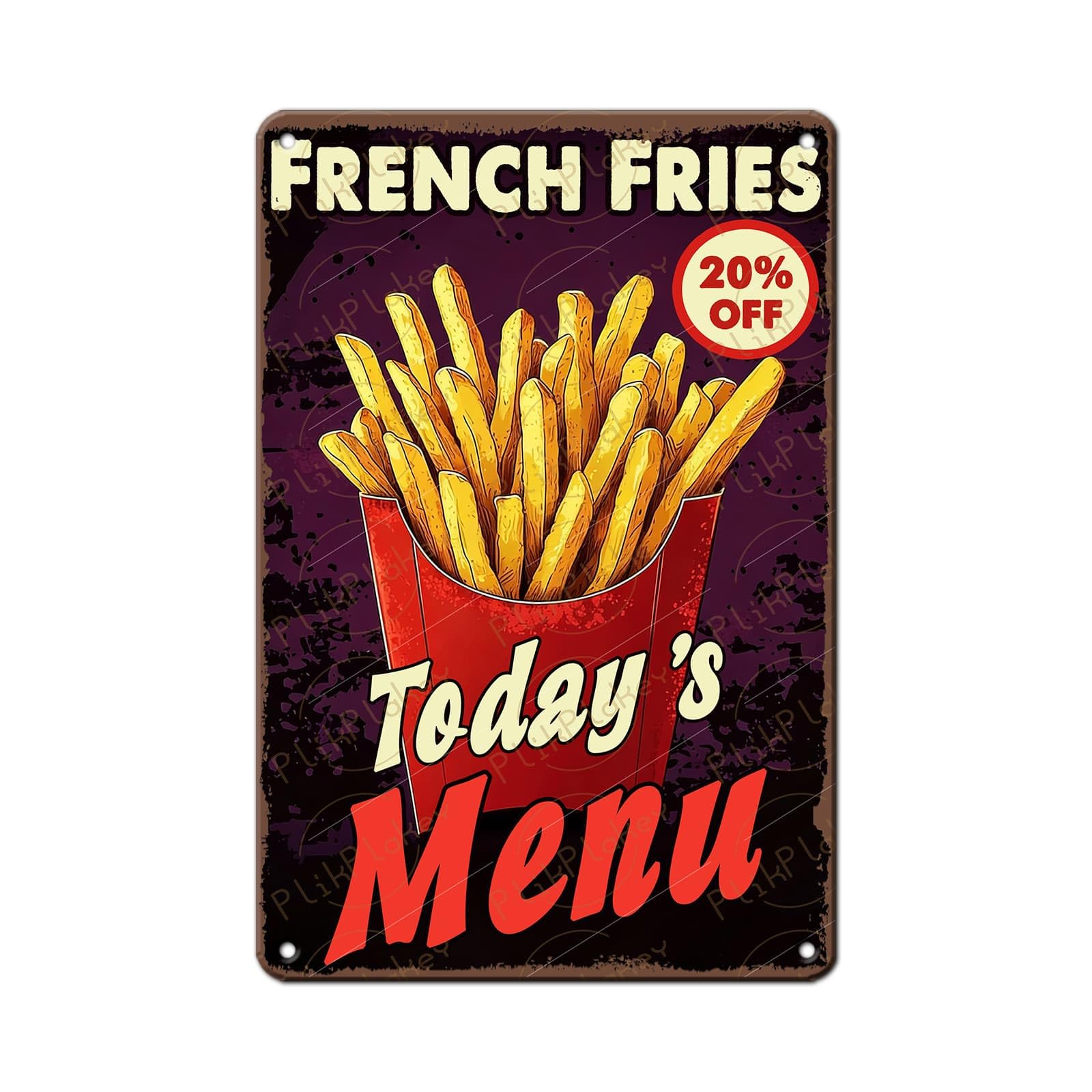 Best in Town Beef Hamburgers Retro Metal Tin Sign Vintage Wall Decor Bar Fast Food Shop Restaurant Kitchen Snack Truck Pub Coffee Home Poster 12x8 Inch