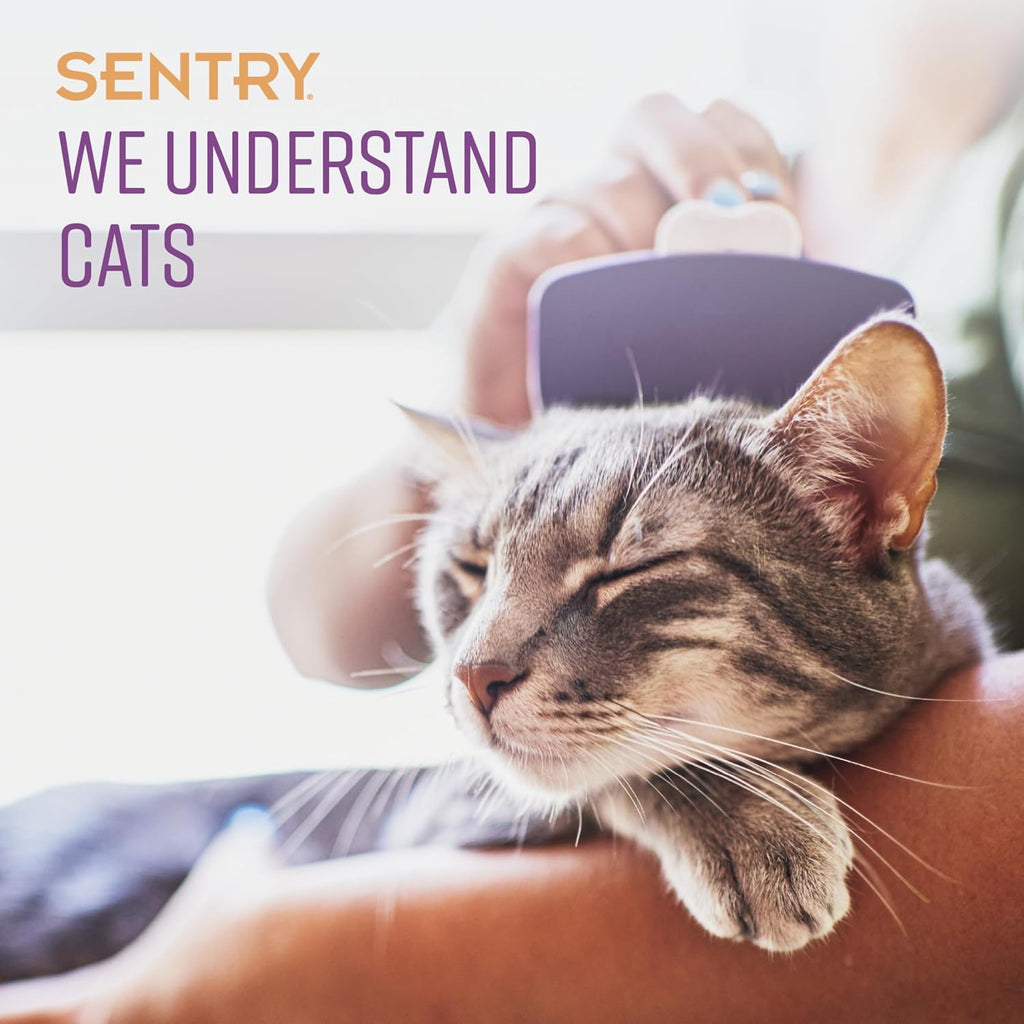 Sentry Calming Chews for Cats, Calming Aid Helps to Manage Stress, With Pheromones That May Help Curb Destructive Behavior, Calming Health Supplement for Cats, 4 oz.