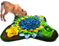 Dogs Snuffle Mat Pet Feeding Mats Puppy Sniffing Pad ,Cat Doggies Interactive Puzzle Toys for Multiple Breeds Encourages Natural Foraging Skills,Training and Stress Release (Orange)