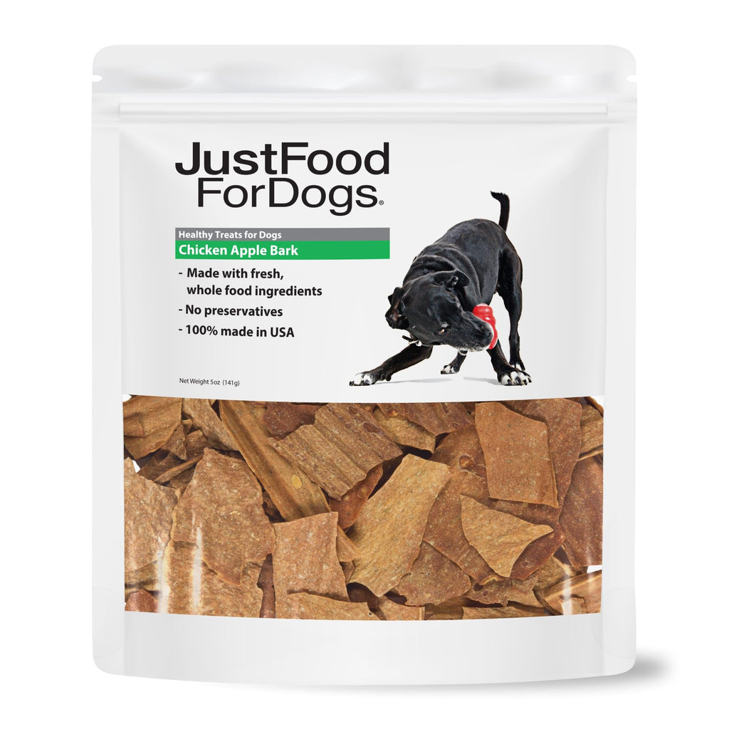 Just Food for Dogs Single Ingredient Healthy Dog Treats and Dog Snacks, Jerky Treats, Human Grade, Preservative and Grain Free, Rawhide Free Chews, Low Calorie Treat - Chicken Breast, 5 oz