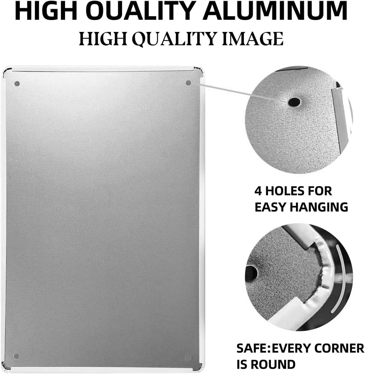 Copper Only Scrap Collection Sign - Metal Tin Sign 8x12 – Durable Safety Warning Metal Wall Decor for Home, Garage, Yard, or Workplace