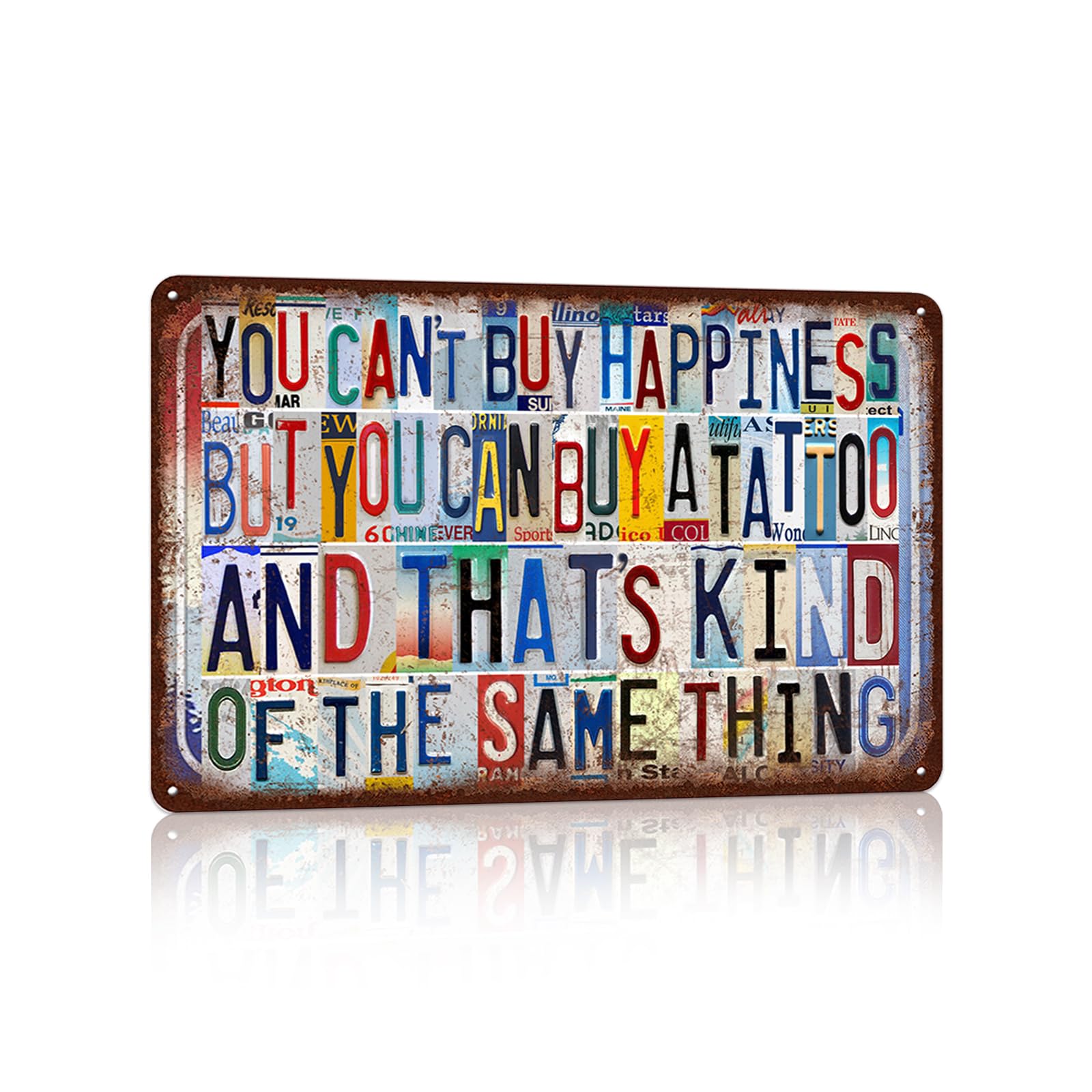 Vintage Metal Tin Signs Wall Decor for Man Cave Garage Bar Home 12 x 8 Inches - I Am Currently Unsupervised.I Know,It Freaks Me Out Too But The Possibilities Are Endless