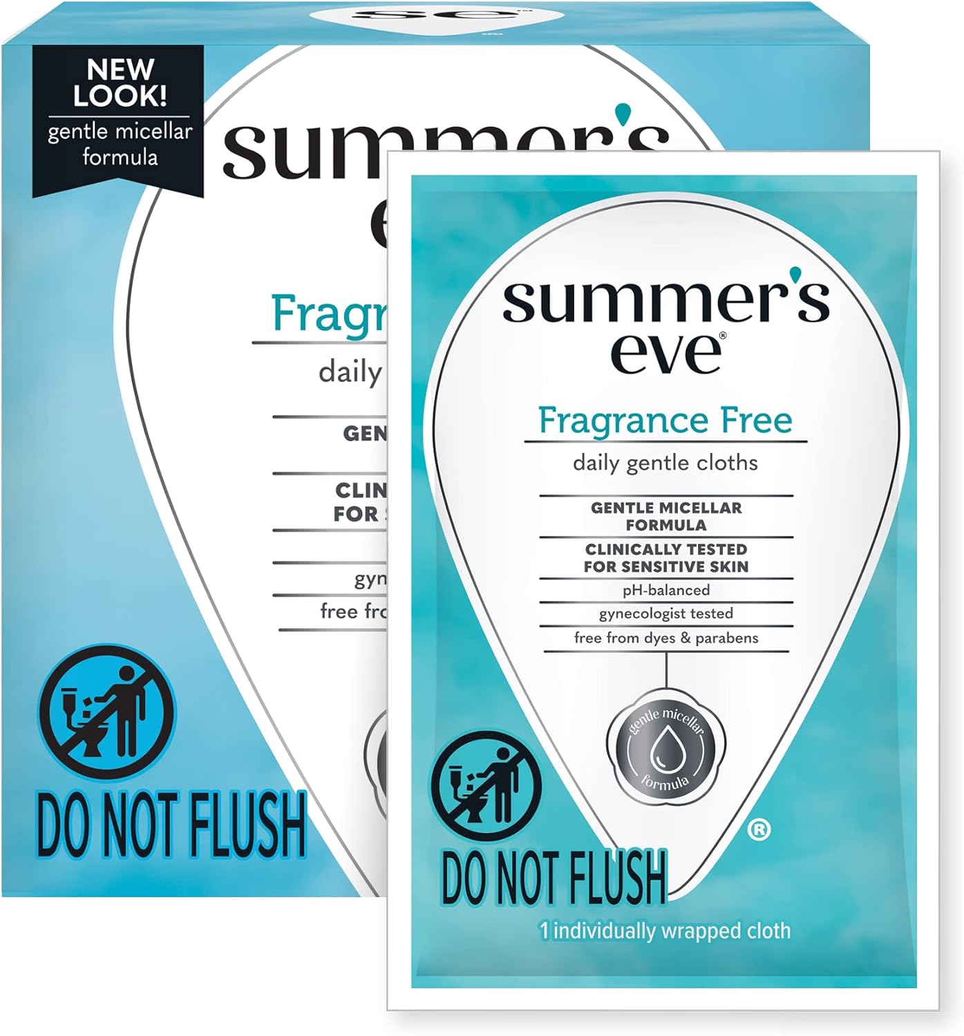 Summer's Eve Amber Nights Feminine Wipes, with Gentle pH-Balanced Formula Designed to Remove Odor, Individually Wrapped Wipes, 12 Count