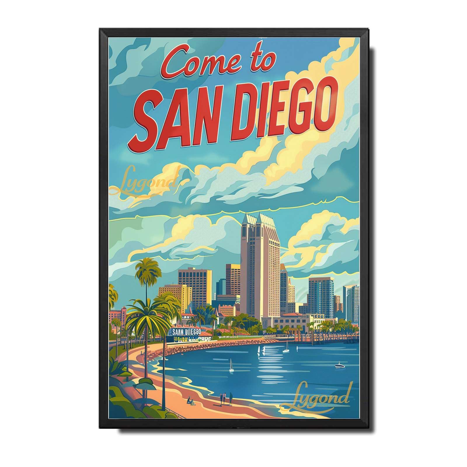 Lygond Metal Sign Tin Sign Vintage Wall Art Come to Chicago Travel Greenhouse Decor for Gift 8×12 Inches