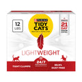 Purina Tidy Cats LightWeight 24/7 Performance Odor control, Multi-Cat, Clumping, 99.9 Percent Dust Free Cat Litter, 17 lb. Box