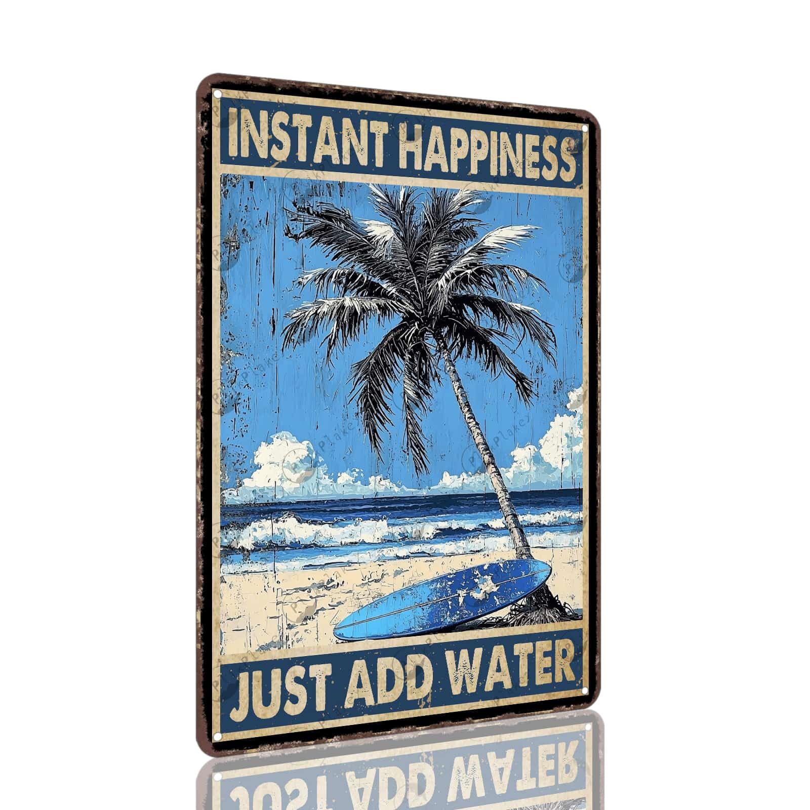Vintage Sea Turtle Metal Sign Get Naked Unless You Are Just Visiting Don'T Make It Weird Fun Wall Decor for Home Beach Theme Bathroom Parlor Tin Plaque 12x8 Inch