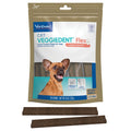 Virbac C.E.T.® VEGGIEDENT® Flex Tartar Control Chews for Dogs - Multifunctional to Support Joint Health, VOHC Approved - Large Dogs Over 66lbs