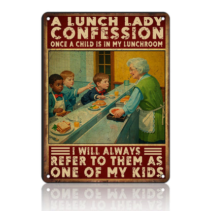 Dad's BBQ Metal Tin Sign BBQ Retro Metal Tin Sign Home Kitchen Wall Decor 12x8 Inch Funny Plaque