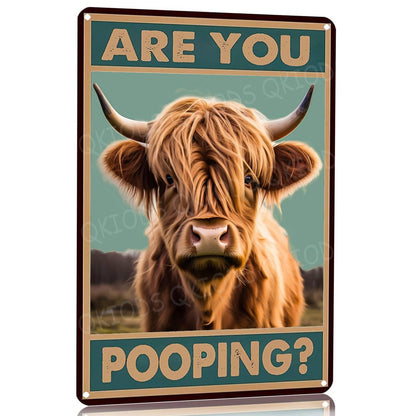 Metal Sign I Hate My Job Oh Please Funny Toilet Retro Tin Sign Bathroom Wall Art Home Décor, 12x8inch