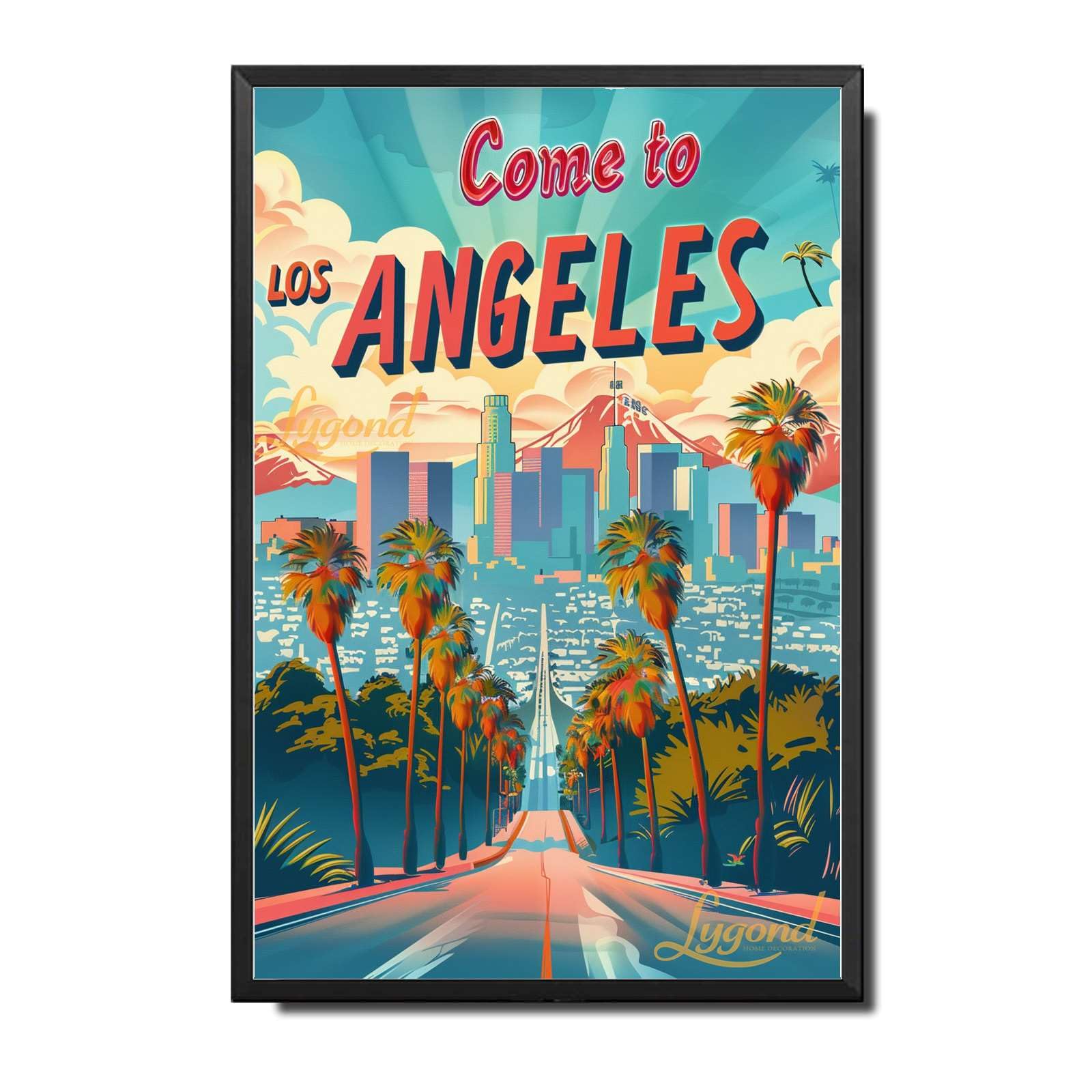 Lygond Metal Sign Tin Sign Vintage Wall Art Come to Chicago Travel Greenhouse Decor for Gift 8×12 Inches