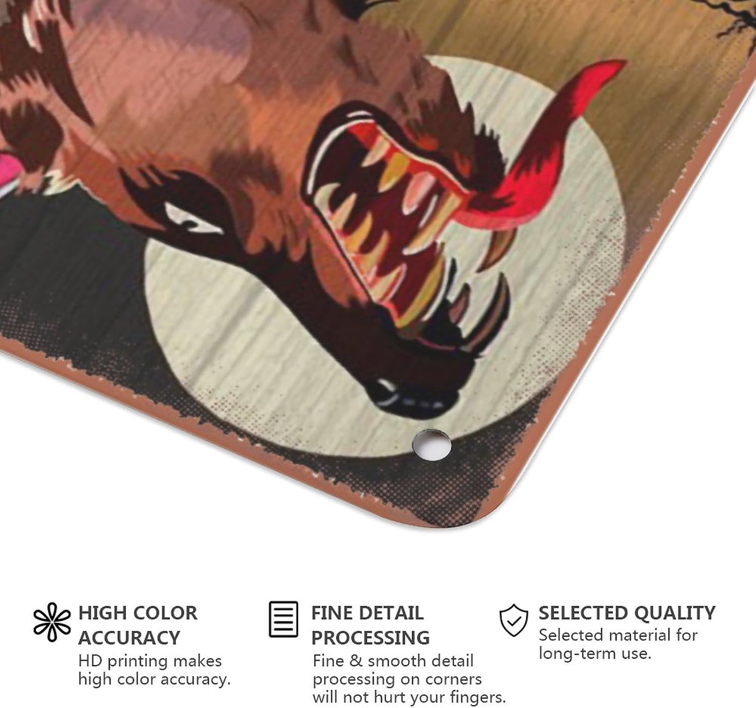 Vintage Style John Landis Inspired - Slaughtered Lamb Pub Sign - American Werewolf in London Movie Prop tin Sign Print,Coffee bar, Living Room, Farmhouse, tin Sign Wall Decoration 8x12 inch