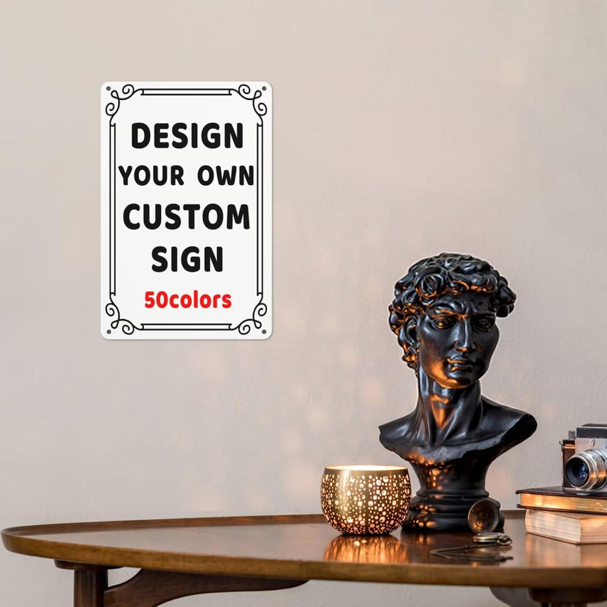 Generic Custom Metal Sign 8x12in - Custom Art Tin Sign - Decorative Signs