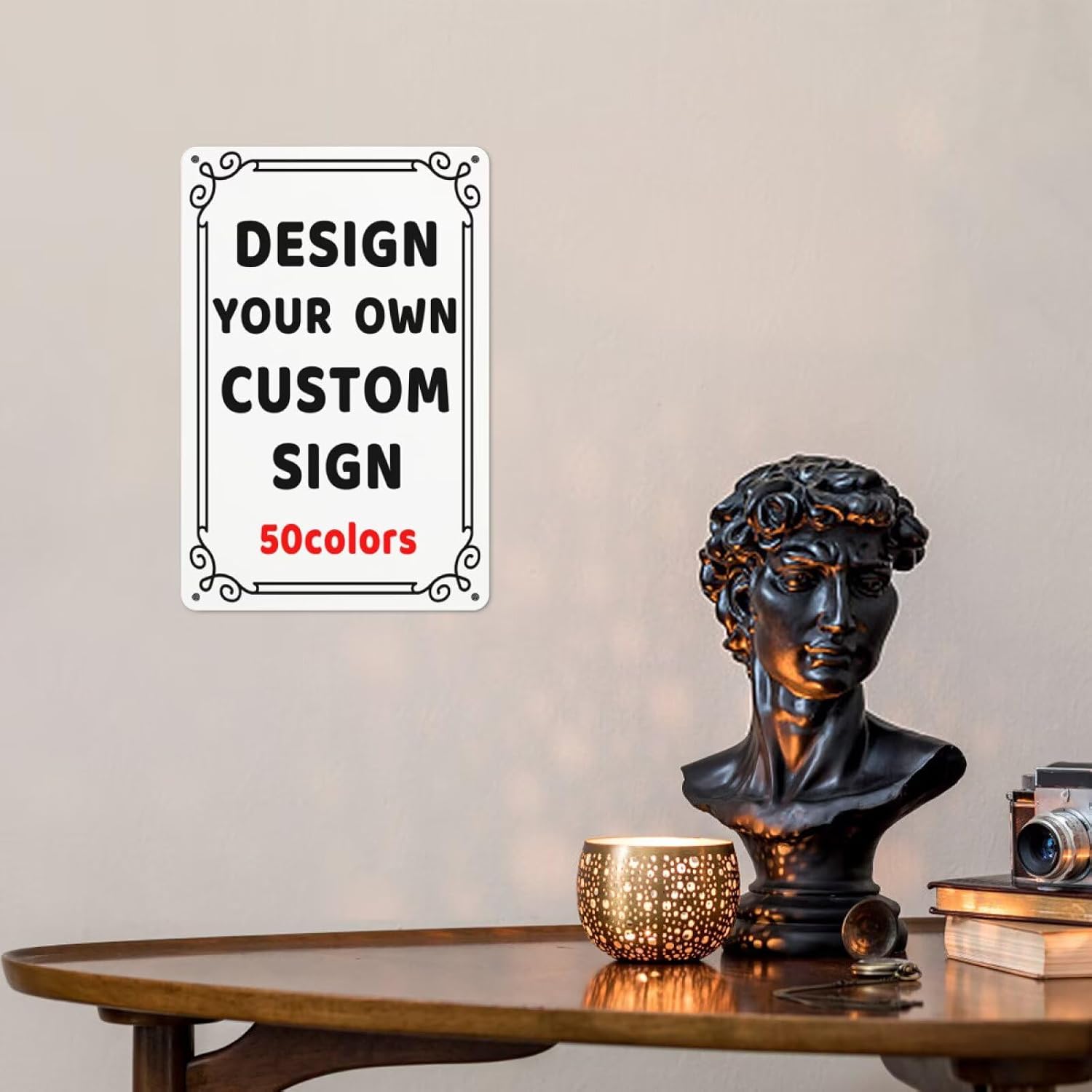 Generic Custom Metal Sign 8x12in - Custom Art Tin Sign - Decorative Signs