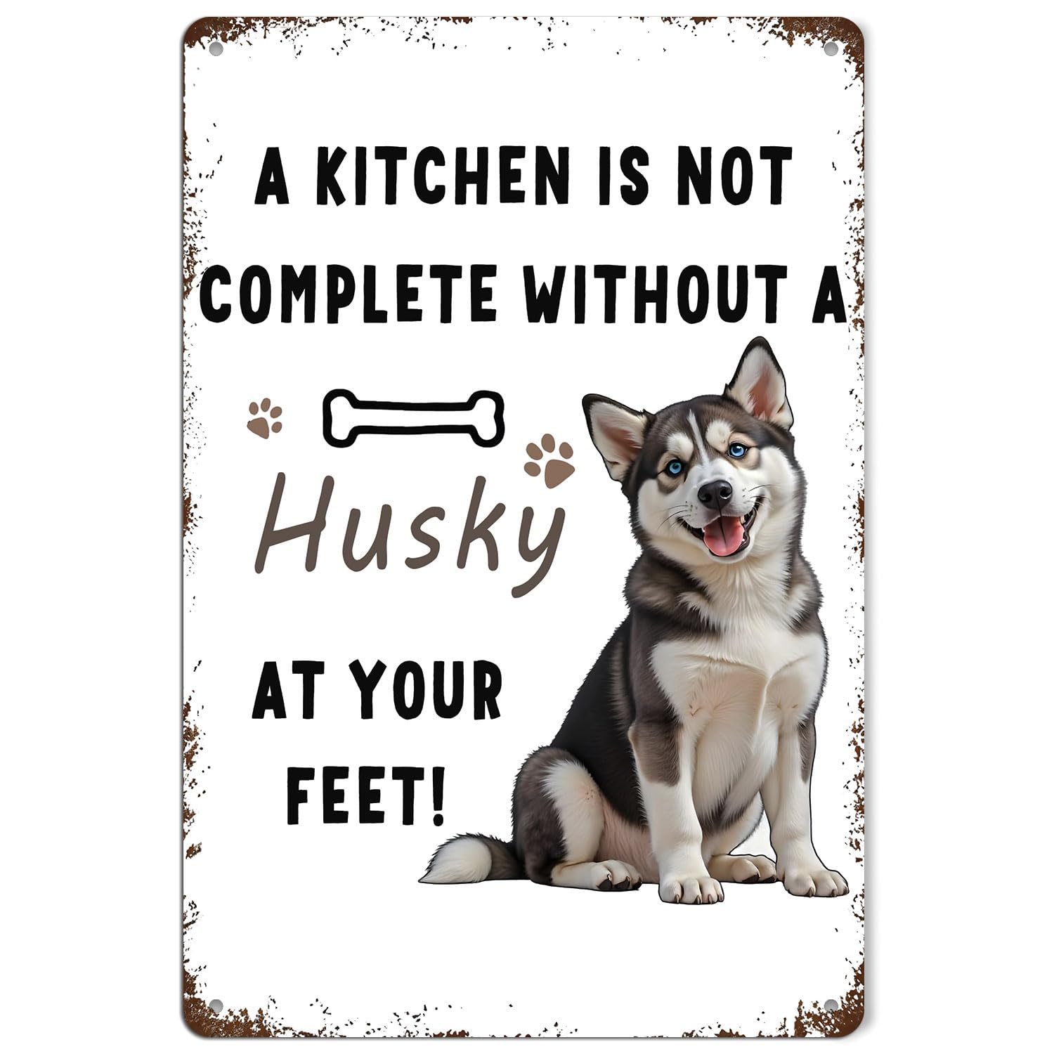 Funny Shih Tzu Dog Bathroom Metal Signs, Shih Tzu Lovers Gifts Tin Sin, Dog Lover Mom Dad Gifts Metal Wall Decor for Bathroom Washroom Restroom Toilet Decoration, 8x12 Inch