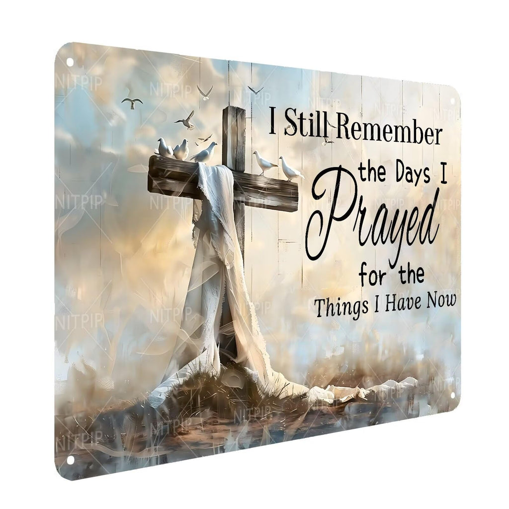 Psalm 51：10 Metal Tin Sign Bible Verse Metal Sign Art Decor - Christian Wall Art Faith Metal Tin Sign Prayer Religious Sign for Home Decor 8x12 Inch