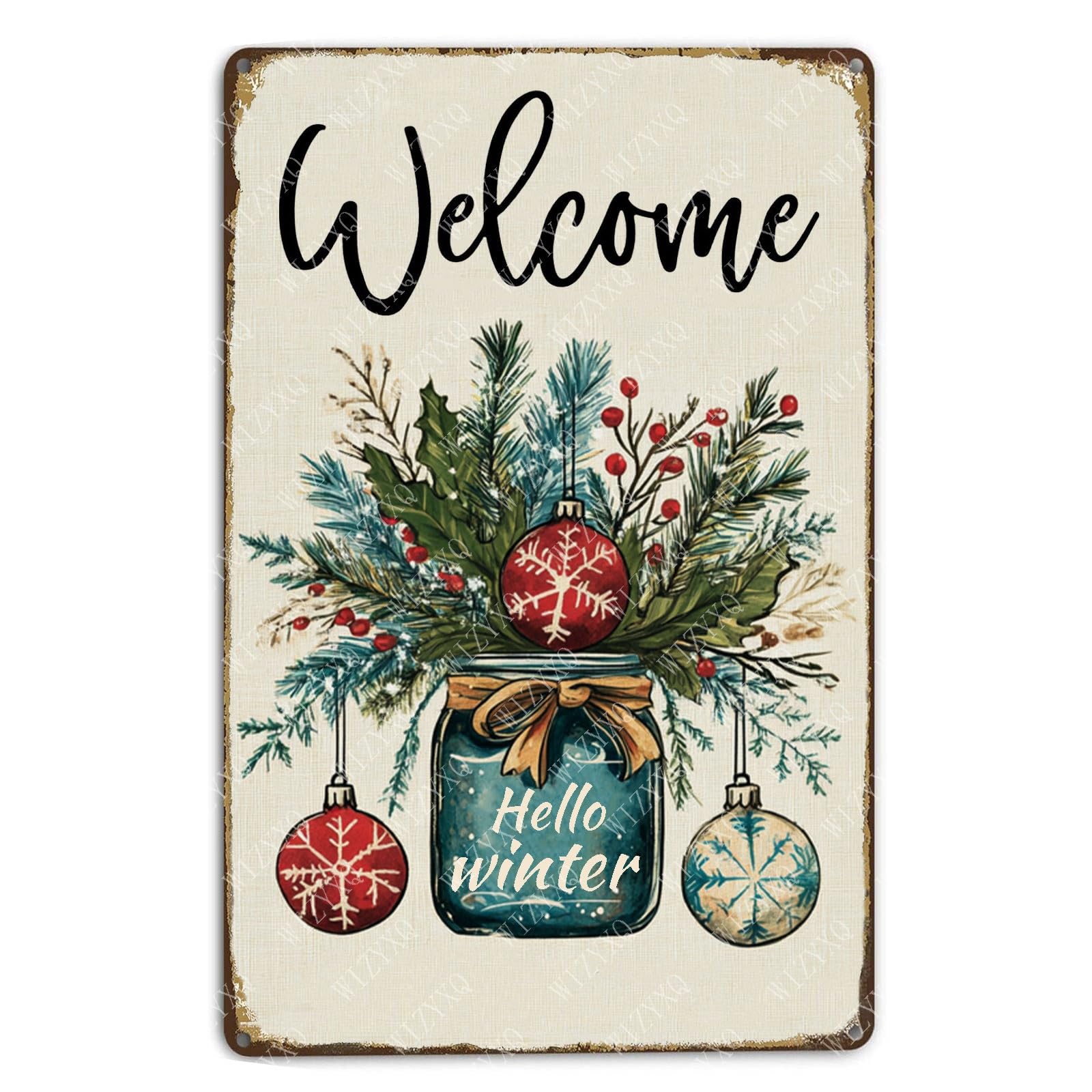 Metal Signs Enjoy The Little Things Vintage Signs Retro Aluminum Metal Tin Sign for Home Office Kitchen Bar Cafe Garden Wall Decor 12x8 Inch