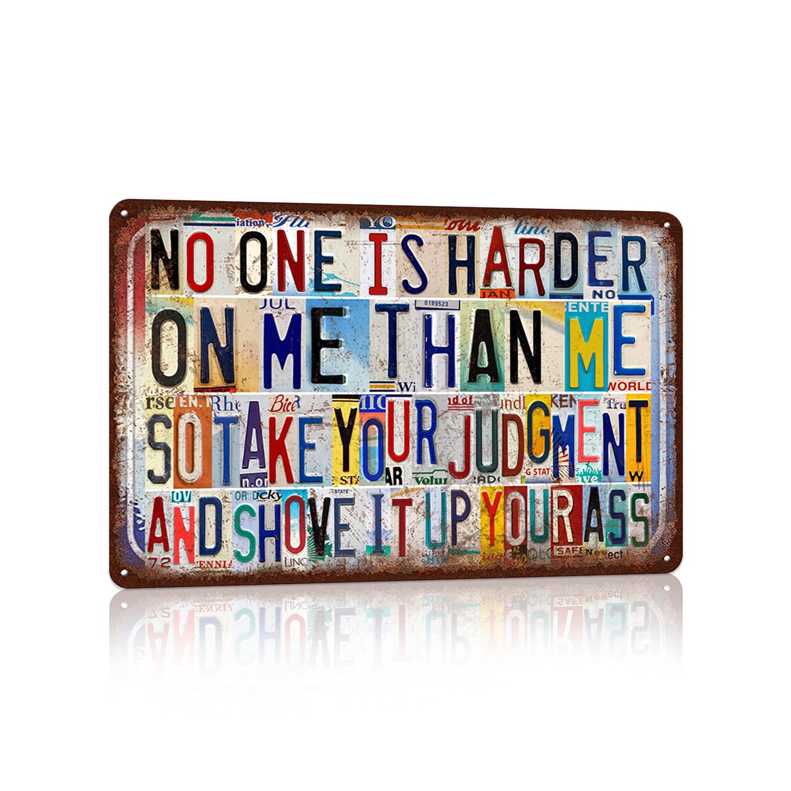 Vintage Metal Tin Signs Wall Decor for Man Cave Garage Bar Home 12 x 8 Inches - I Am Currently Unsupervised.I Know,It Freaks Me Out Too But The Possibilities Are Endless