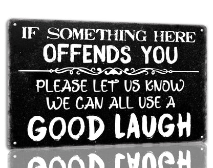 Please Do Not Throw Cigarette Butts On The Ground Tin Sign Funny Warning Metal Signs Yard Street Cafe Park Decor Signs 8x12 Inch