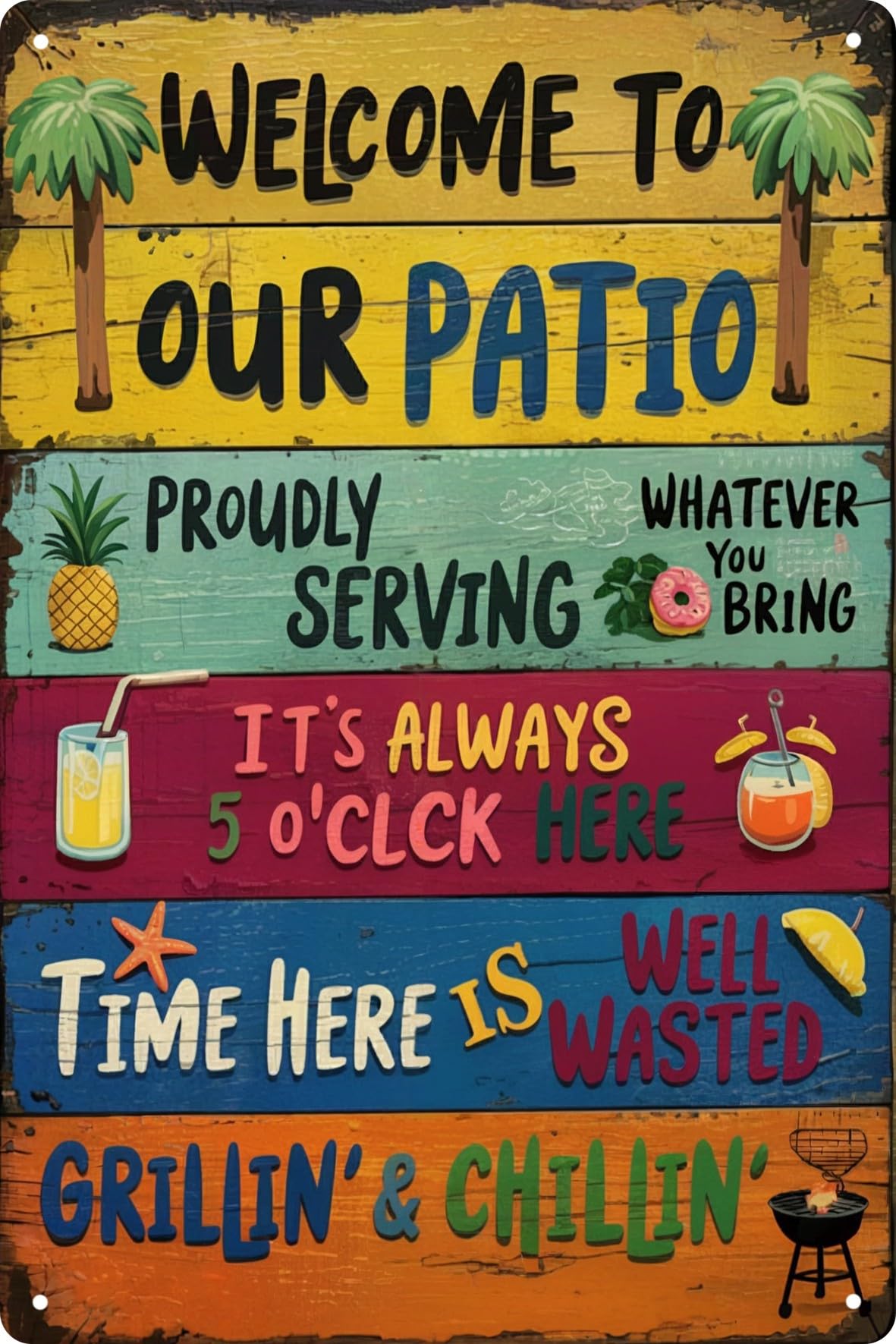 Funny Metal Tin Signs Garden Decor Gardening Gifts for Women Gardening Because Murder Is Wrong Metal Garden Sign Greenhouse Accessories Outdoor Accessories 12x8 in