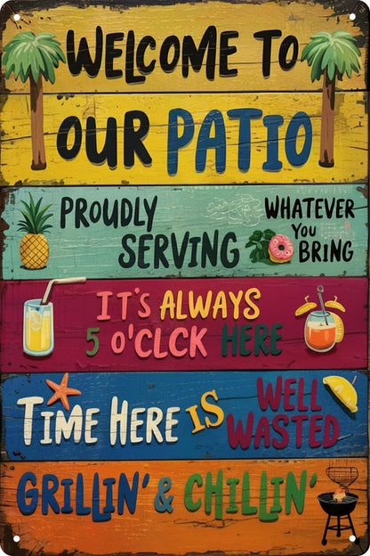 Funny Metal Tin Signs Garden Decor Gardening Gifts for Women Gardening Because Murder Is Wrong Metal Garden Sign Greenhouse Accessories Outdoor Accessories 12x8 in