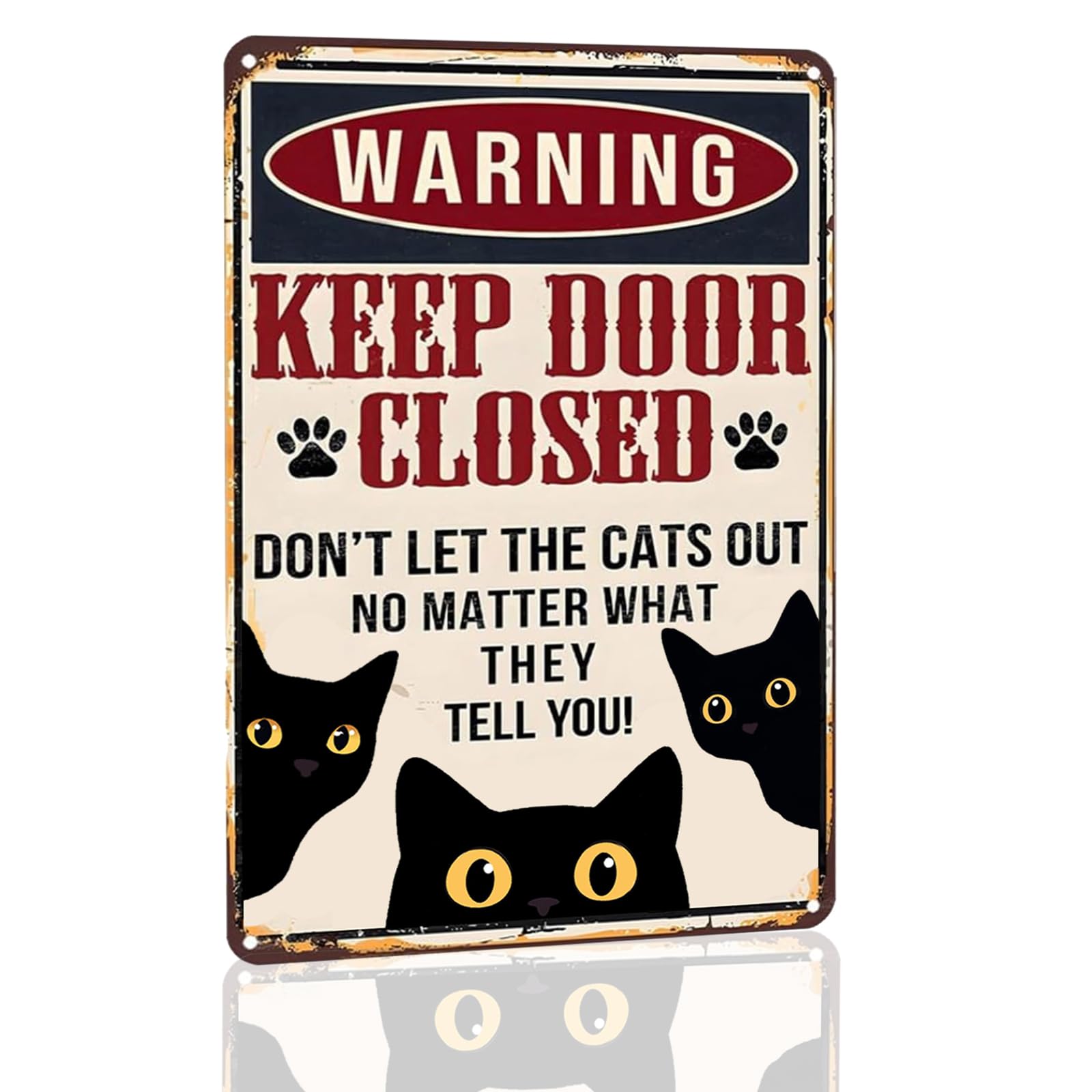 Retro Beach Aluminum Vintage Tin Sign for Kitchen Office Home Bar Cafe Decor 8x12 Inch