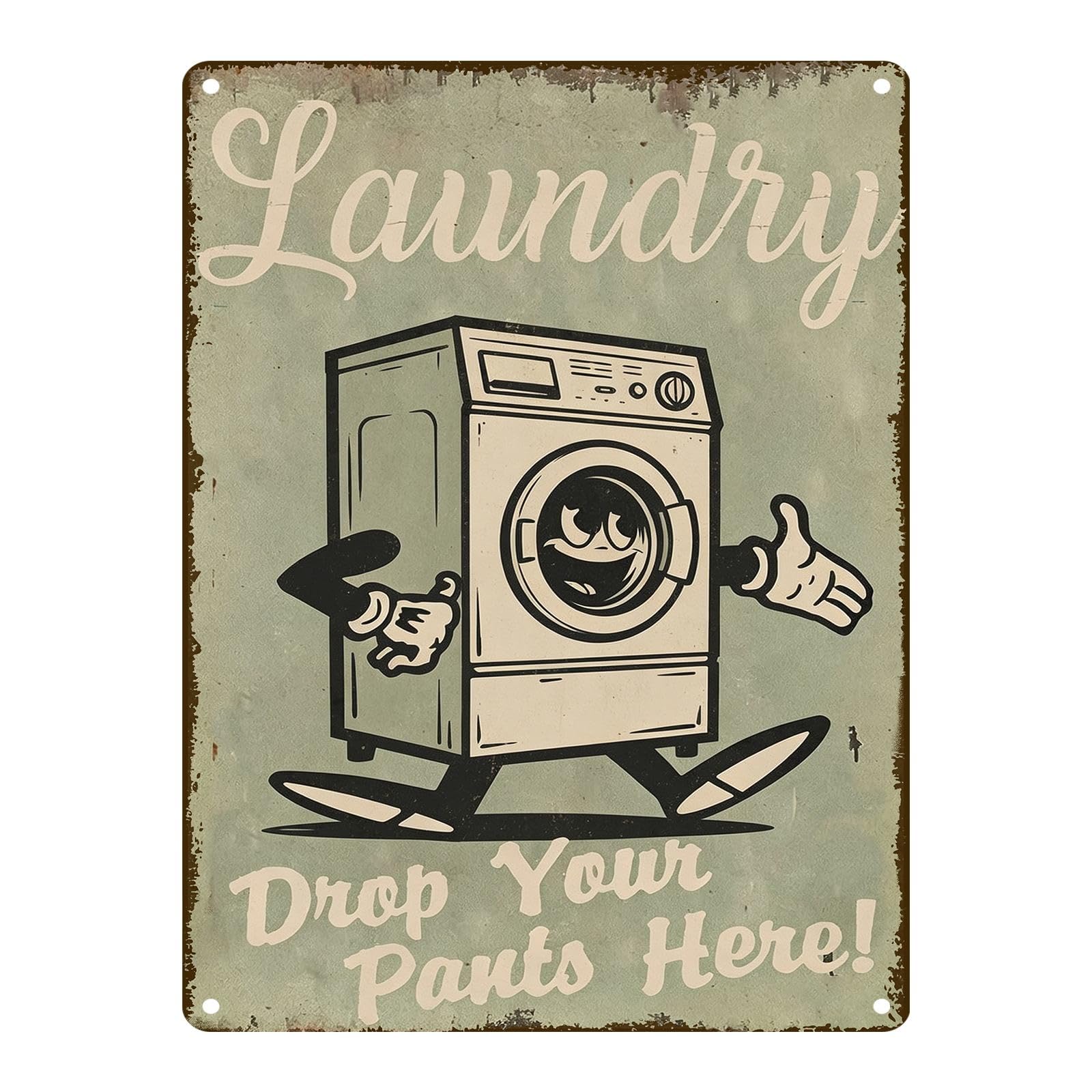 Laundry Metal Tin Sign Laundry Room Wall Decor Fresh Linens Breezy Days Signs Retro Posters for Bathroom Home Bedroom Laundromat Garden 8x12inch