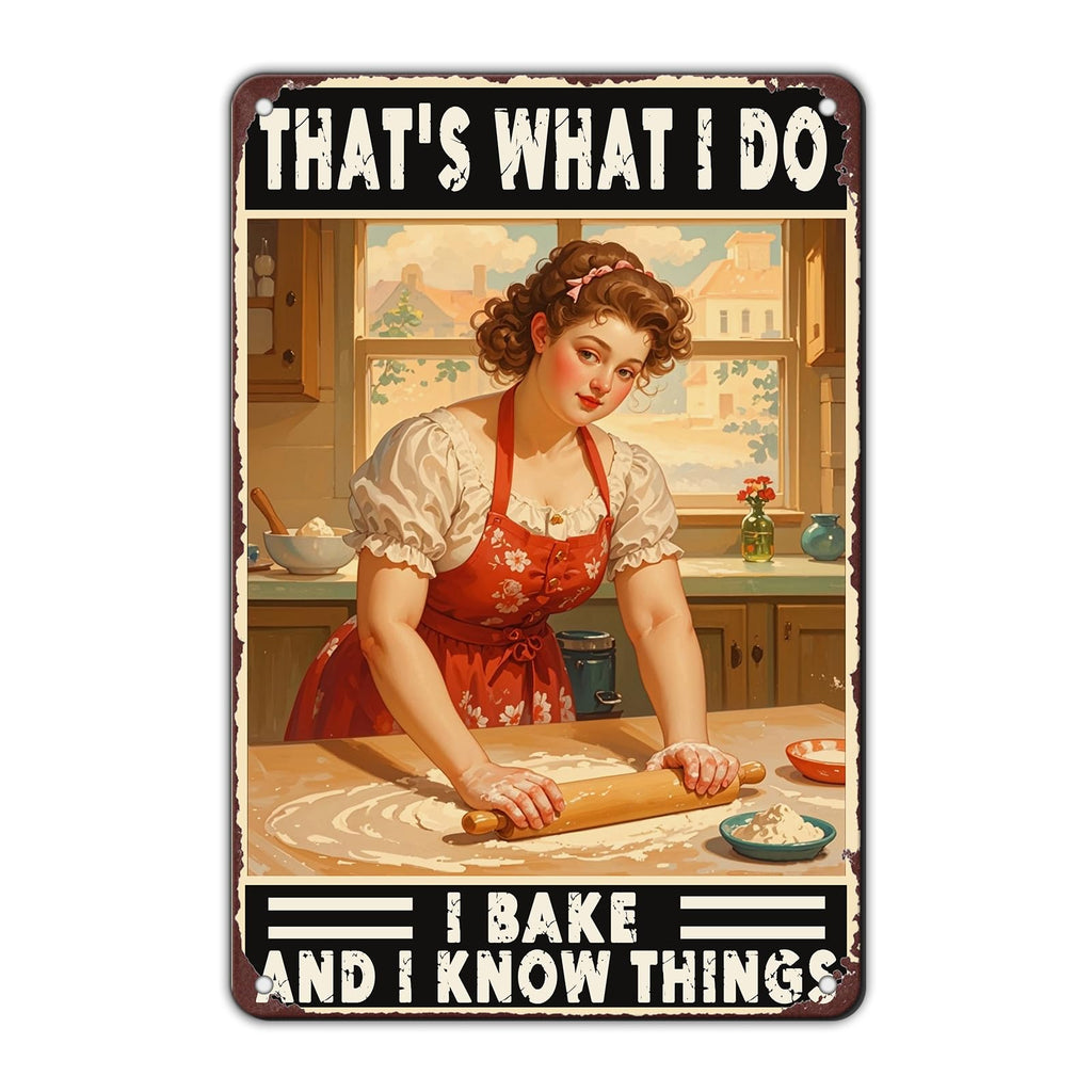 Dad's BBQ Metal Tin Sign BBQ Retro Metal Tin Sign Home Kitchen Wall Decor 12x8 Inch Funny Plaque