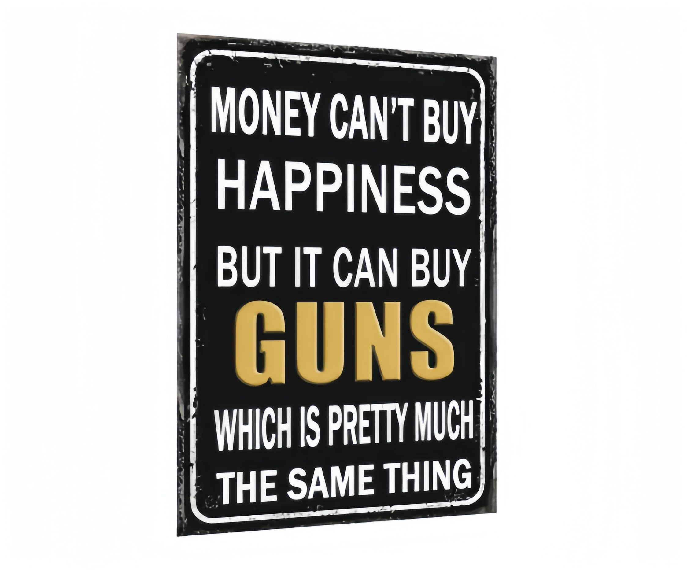 Vintage Metal Tin Sign Funny Sarcastic Party Wall Art Decor Signs 8x12 Inch Funny Tin Sign - Humorous "It's All Fun And Giggles" Quote - Vintage Style Sign for Home Bar, Man Cave, Garage, and Bathroom Décor Gifts