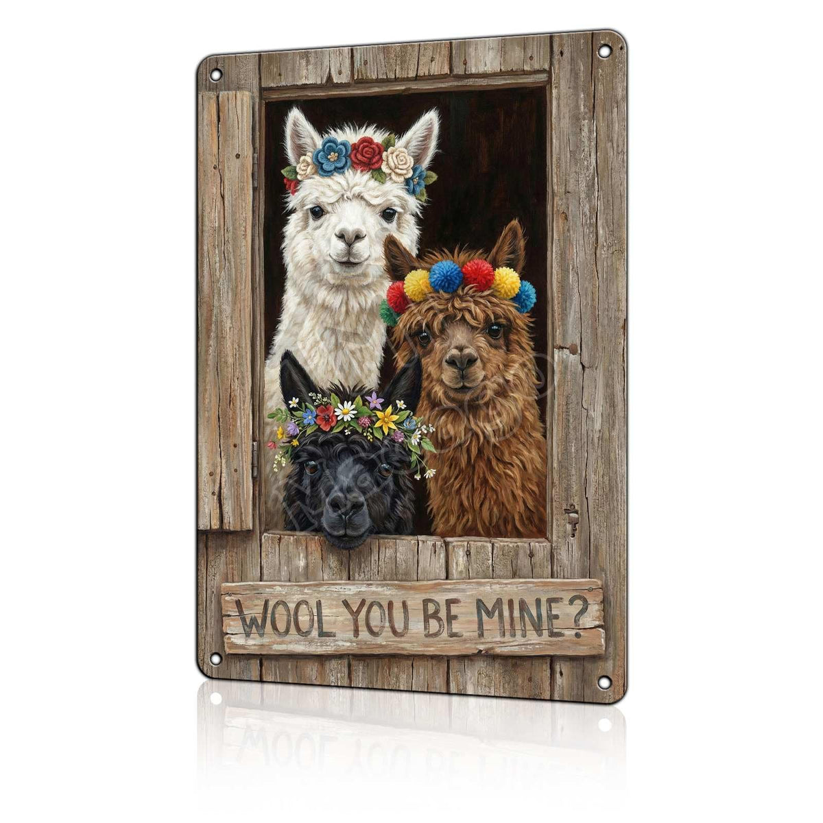 Rise and Shine Chicken Metal Tin Sign - Rustic Farmhouse Kitchen Wall Decor - Cute Rooster & Hen Art Poster for Coffee Bar or Breakfast Nook 8x12 inch