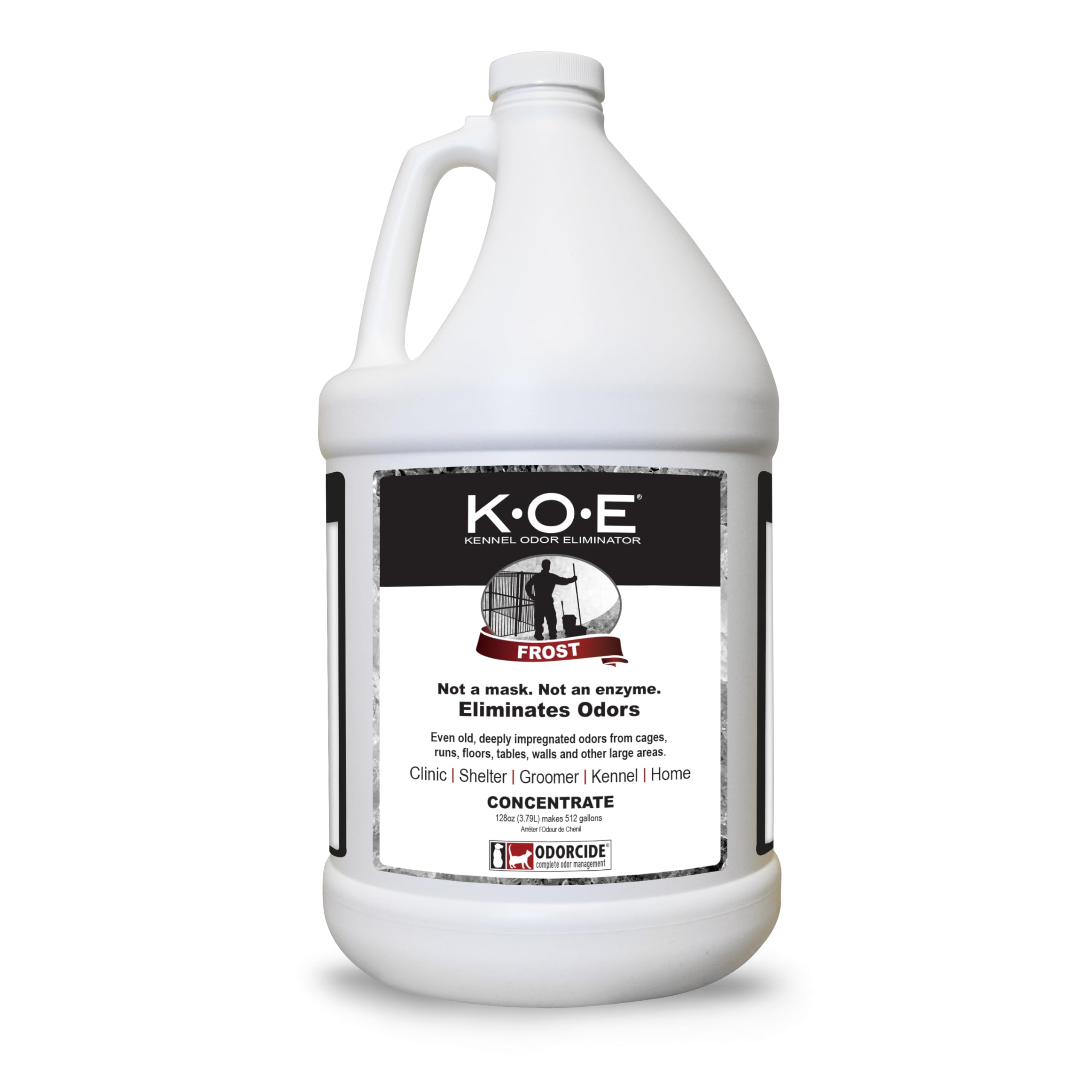 Odorcide K.O.E. Apricot Odor Eliminator 16 oz for Strong Odor for Cages, Runs & More – Home & Kennel w/Safe, Non-Enzymatic Formula