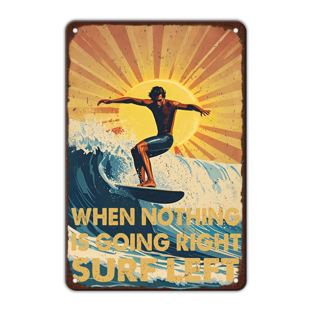 Beach Metal Sign Some Girls Are Just Born With The Beach In Their Souls Tin Sign Home Bar Pub 8x12 Inch Wall Decor