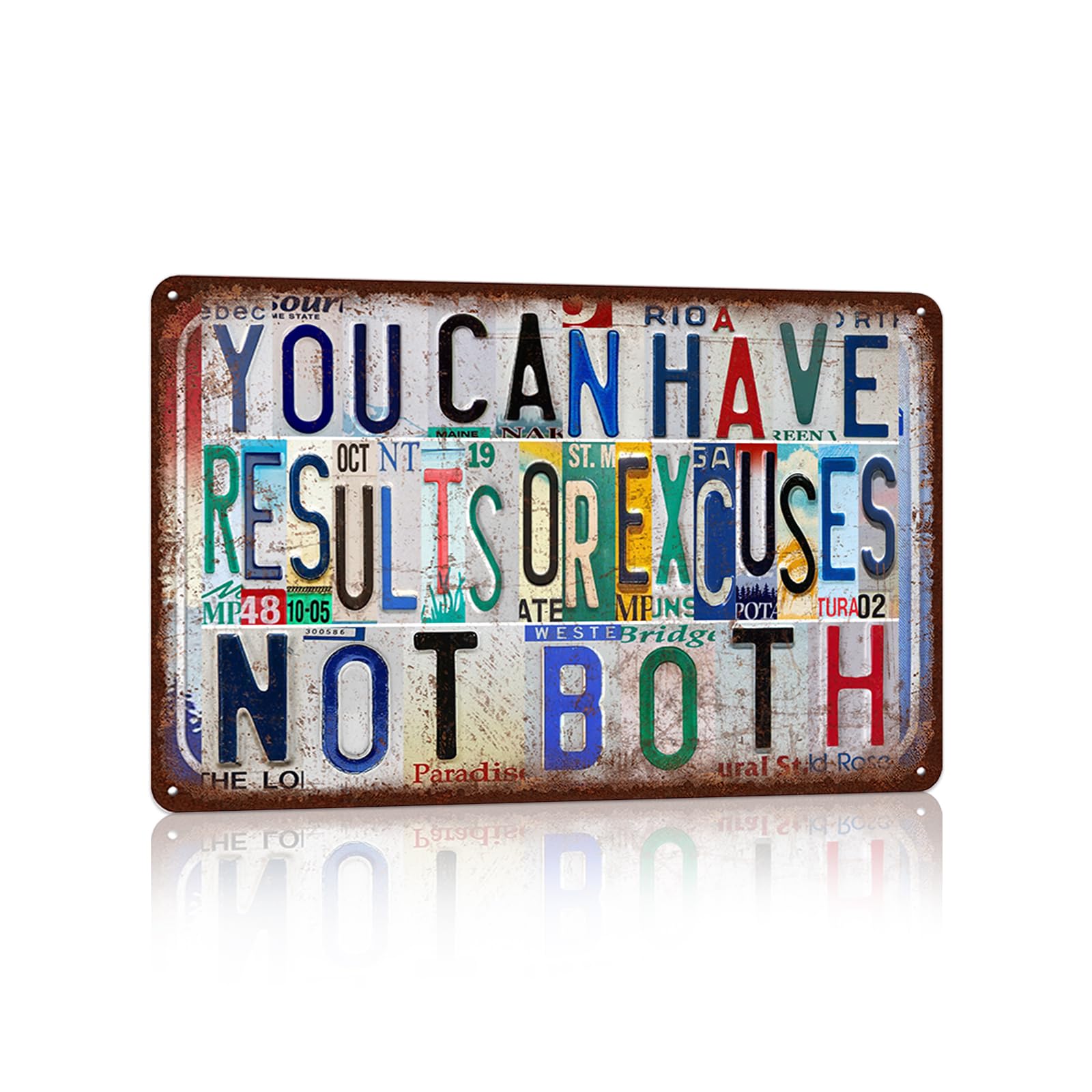 Vintage Metal Tin Signs Wall Decor for Man Cave Garage Bar Home 12 x 8 Inches - I Am Currently Unsupervised.I Know,It Freaks Me Out Too But The Possibilities Are Endless