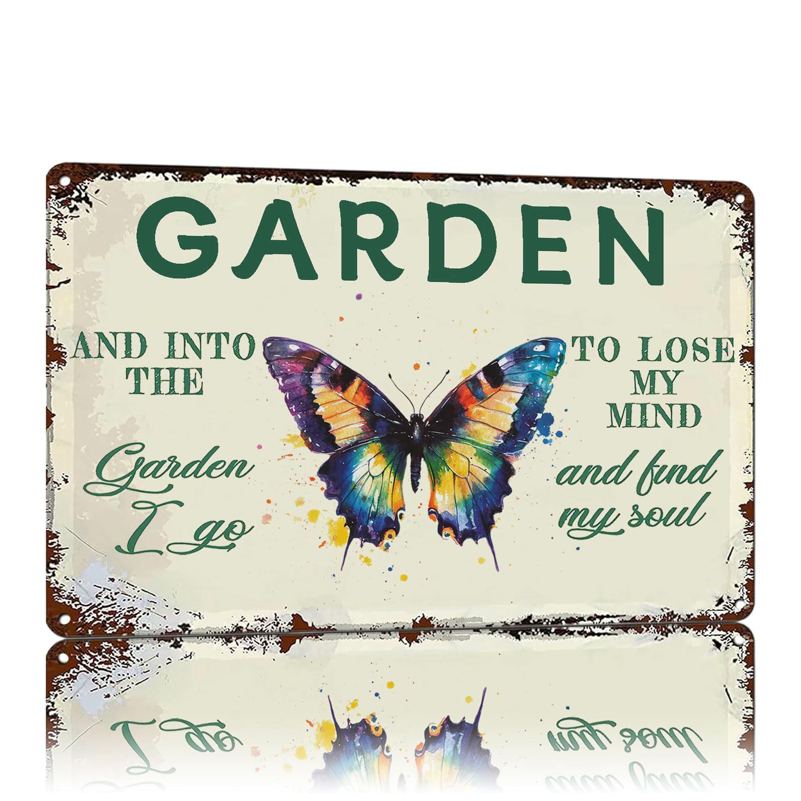 Metal Signs Enjoy The Little Things Vintage Signs Retro Aluminum Metal Tin Sign for Home Office Kitchen Bar Cafe Garden Wall Decor 12x8 Inch
