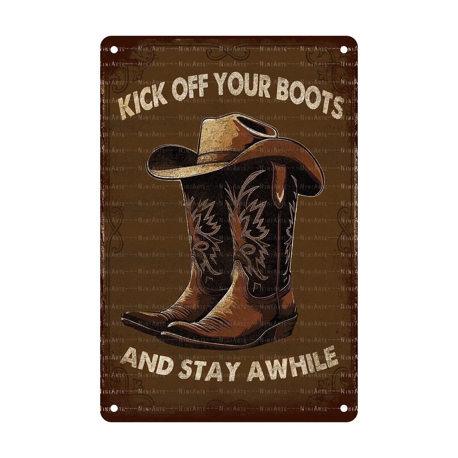 Vintage Cowgirl Tin Sign Are Always Good For The Soul Metal Sign for Home Garden Plaque Yard Patio Porch Farmhouse Cafe Bar Living Room Bedroom Office Garage Man Cave 8x12Inch