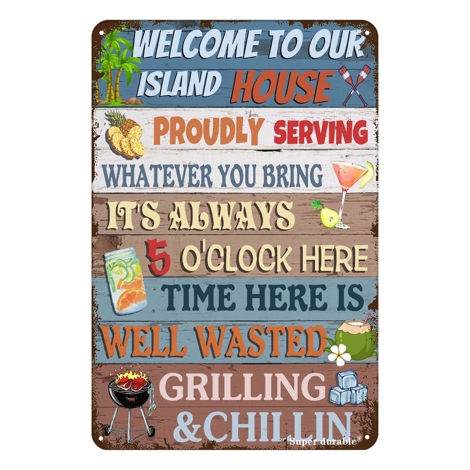 To My Dad Metal Sign Father's Day Tin Sign Vintage Home Wall Decor Signs Birthday Gift For Dad From Son 12x8 inch