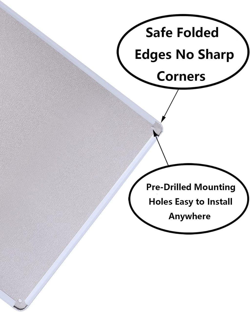 Chemical Compatibility Chart (Dangerous Goods Segregation) Sign – Metal Tin Sign 12x8 Inch for Industrial or Commercial Use