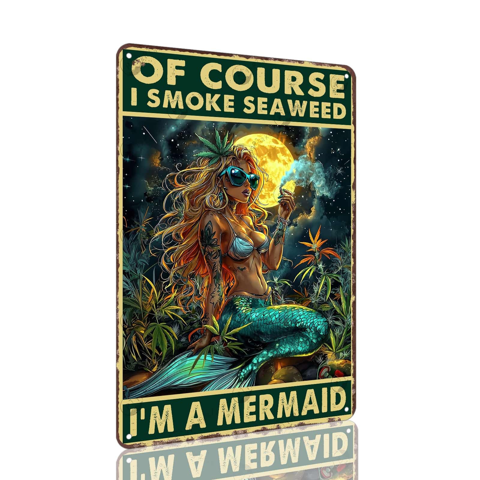 Vintage Sea Turtle Metal Sign Get Naked Unless You Are Just Visiting Don'T Make It Weird Fun Wall Decor for Home Beach Theme Bathroom Parlor Tin Plaque 12x8 Inch