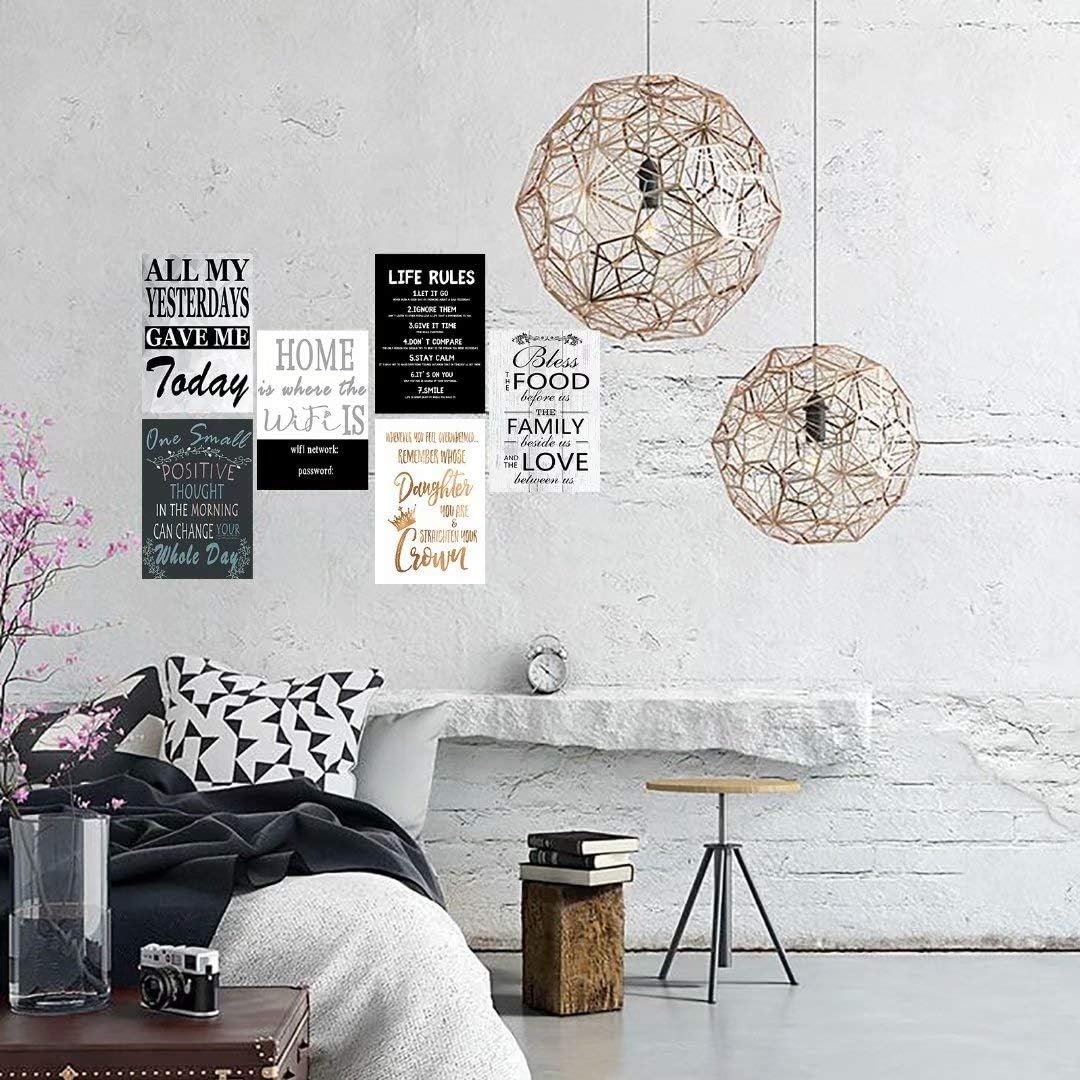 AAROENLYS Retro Sign Tin Sign They Whispered to Her You Cannot Withstand The Storm I Am The Storm She Whispered Back Aluminum Sign Wall Decor Shed Garage Man Cave Kitchen 8 X 12 Inch