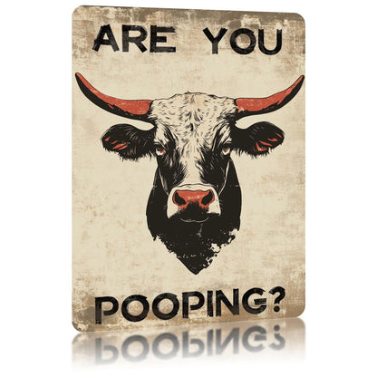 Metal Sign I Hate My Job Oh Please Funny Toilet Retro Tin Sign Bathroom Wall Art Home Décor, 12x8inch