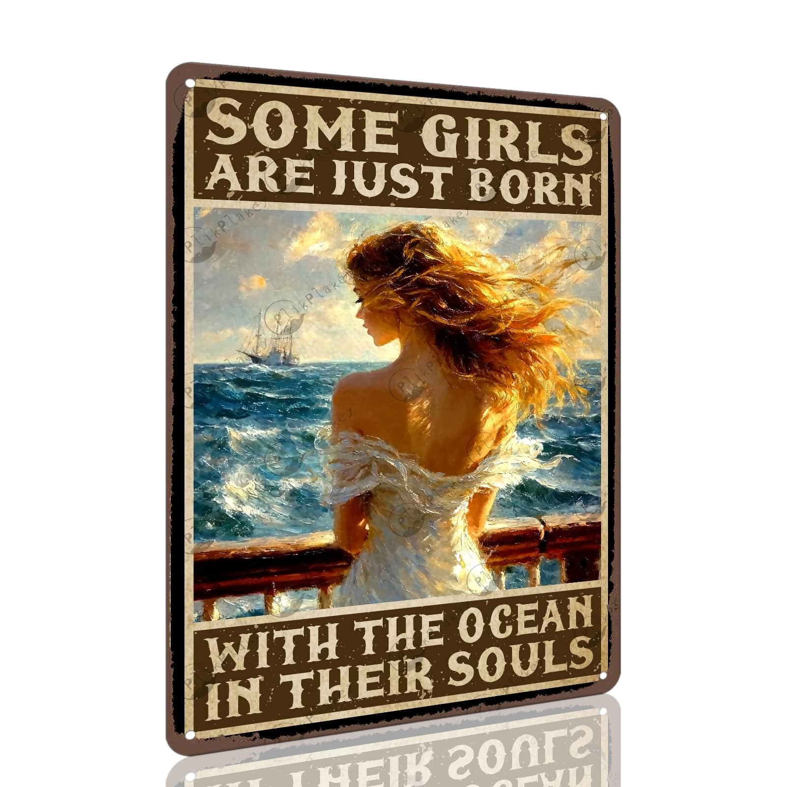 Vintage Sea Turtle Metal Sign Get Naked Unless You Are Just Visiting Don'T Make It Weird Fun Wall Decor for Home Beach Theme Bathroom Parlor Tin Plaque 12x8 Inch