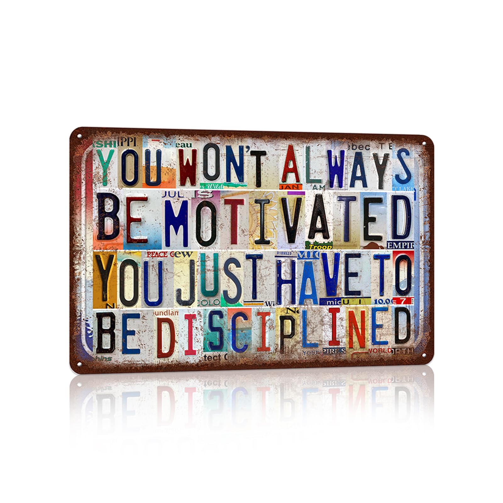 Vintage Metal Tin Signs Wall Decor for Man Cave Garage Bar Home 12 x 8 Inches - I Am Currently Unsupervised.I Know,It Freaks Me Out Too But The Possibilities Are Endless