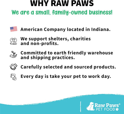 Raw Paws Virgin Organic Coconut Oil for Dogs & Cats (4-oz) - Skin & Coat | Dry Nose & Paw Balm - Itchy Skin Support - Hot Spot Care - Cat Hairball Support - Edible Pet Supplement