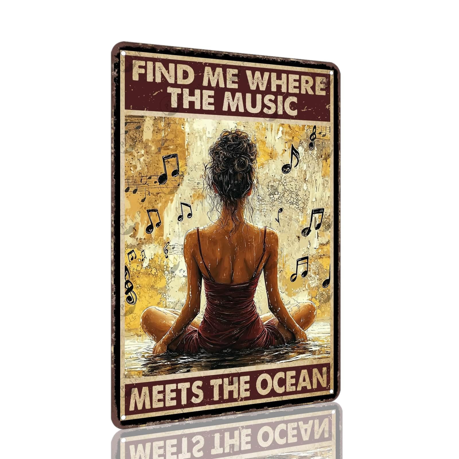 Vintage Sea Turtle Metal Sign Get Naked Unless You Are Just Visiting Don'T Make It Weird Fun Wall Decor for Home Beach Theme Bathroom Parlor Tin Plaque 12x8 Inch