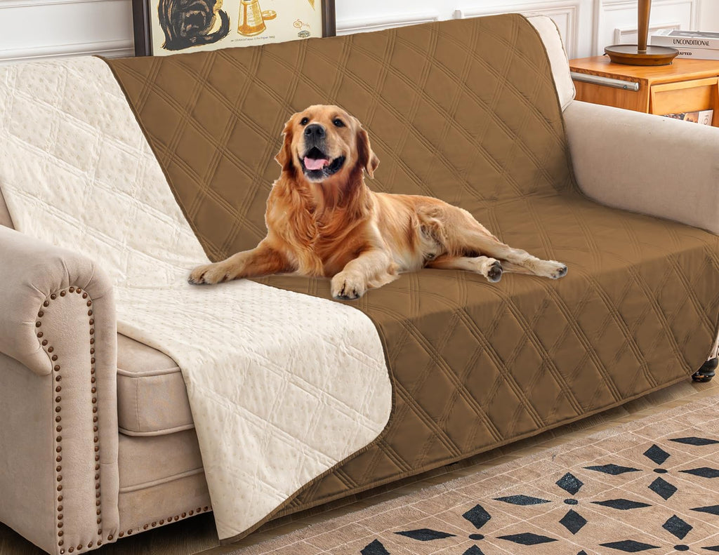 Ameritex Waterproof Dog Bed Cover Pet Blanket with Anti-Slip Back for Furniture Bed Couch Sofa